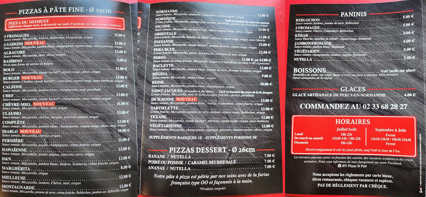 H&N PIZZAS